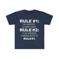 thumbnail image 1 of Rules Animator is always right Animator Unisex T-shirt S-3XL, 1 of 2