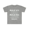 thumbnail image 1 of Rules Beekeeper is always right Apiarist Bees  Unisex T-shirt S-3XL, 1 of 2
