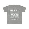 thumbnail image 1 of Rules Bibliographer is always right Bibliographer Unisex T-shirt S-3XL, 1 of 2