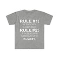 thumbnail image 1 of Rules Blacksmith is always right Blacksmith Unisex T-shirt S-3XL, 1 of 2