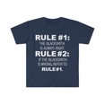 thumbnail image 1 of Rules Blacksmith is always right Blacksmith Unisex T-shirt S-3XL, 1 of 2
