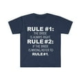 thumbnail image 1 of Rules Bride is always right Bridezilla Wedding Unisex T-shirt S-3XL, 1 of 2