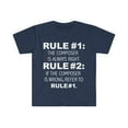 thumbnail image 1 of Rules Composer is always right Composers Unisex T-shirt S-3XL, 1 of 2