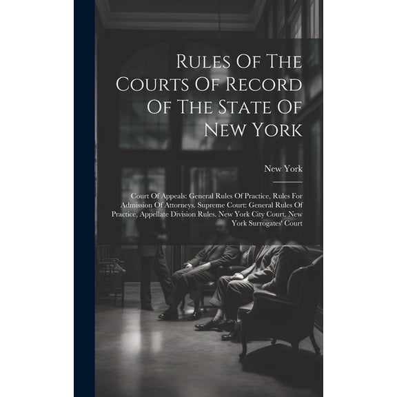 Rules Of The Courts Of Record Of The State Of New York: Court Of Appeals: General Rules Of Practice, Rules For Admission Of Attorneys. Supreme Court: General Rules Of Practice, Appellate Division Rule