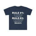 thumbnail image 1 of Rules Entrepreneur always right Boss CEO Unisex T-shirt S-3XL, 1 of 2