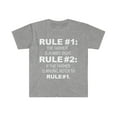 thumbnail image 1 of Rules Farmer is always right never wrong Farming Unisex T-shirt S-3XL, 1 of 2