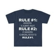 thumbnail image 1 of Rules Grandma is always right Nana Grandmom Unisex T-shirt S-3XL, 1 of 2
