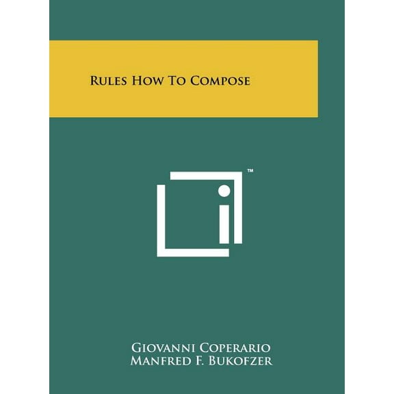 Rules How To Compose, (Paperback)