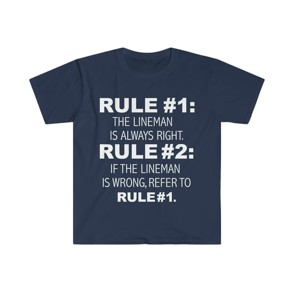 Rules Loan Officer is always right Unisex T-shirt S-3XL