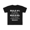 thumbnail image 1 of Rules Loan Officer is always right Unisex T-shirt S-3XL, 1 of 2