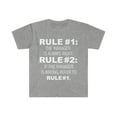 thumbnail image 1 of Rules Manager is always right Boss Unisex T-shirt S-3XL, 1 of 2