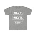thumbnail image 1 of Rules Marine Engineer is always right Engineering Unisex T-shirt S-3XL, 1 of 2