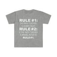 thumbnail image 1 of Rules Math Teacher is always right never wrong Unisex T-shirt S-3XL, 1 of 2