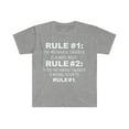 thumbnail image 1 of Rules Mechanical Engineer is always right Engineering Unisex T-shirt S-3XL, 1 of 2