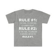 thumbnail image 1 of Rules Nail Technician is always right Nail Tech Unisex T-shirt S-3XL, 1 of 2
