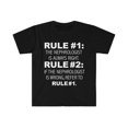 thumbnail image 1 of Rules Nephrologist is always right never wrong Unisex T-shirt S-3XL, 1 of 2