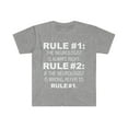 thumbnail image 1 of Rules Neurologist is always right never wrong Unisex T-shirt S-3XL, 1 of 2