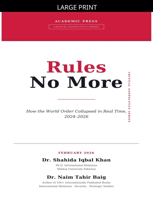 Rules No More, (Paperback)