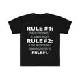 thumbnail image 1 of Rules Nutritionist is always right Nutritionist Unisex T-shirt S-3XL, 1 of 2