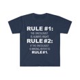 thumbnail image 1 of Rules Oncologist is always right never wrong Unisex T-shirt S-3XL, 1 of 2