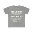 thumbnail image 1 of Rules Physical Therapist is always right Unisex T-shirt S-3XL, 1 of 2