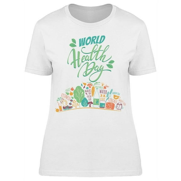 Rules To Have A Healthy Life T-Shirt Women -Image by Shutterstock, Female Small