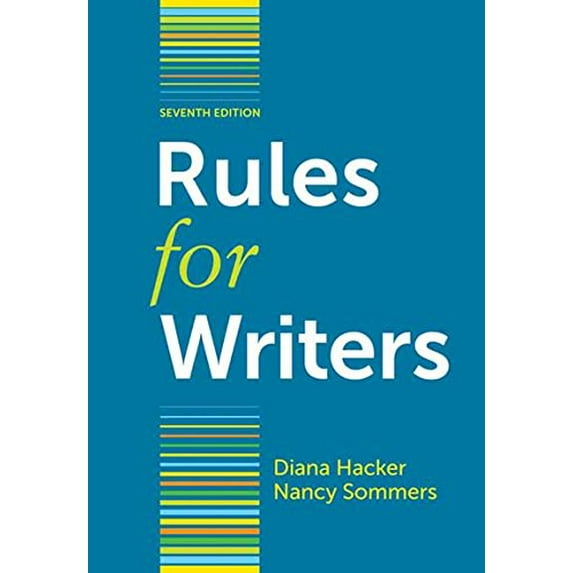 Pre-Owned Rules for Writers, 7th Edition, 9780312647360, 0312647360, Paperback, 7th edition