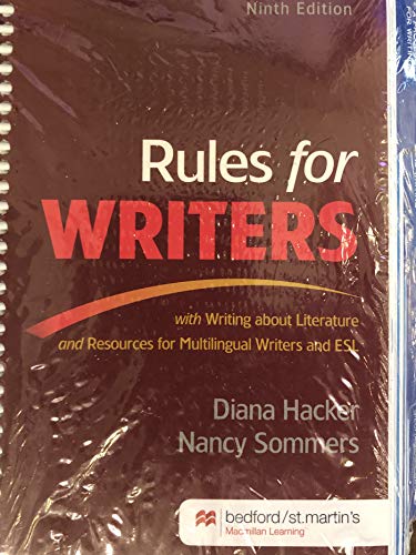 Rules Writer Rules Writers 9th Edition Used
