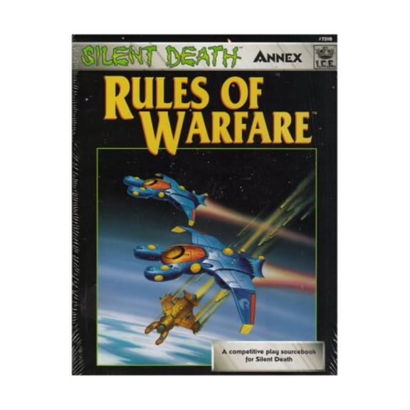 I.C.E. Iron Crown Enterprises Rules of Warfare #1 New