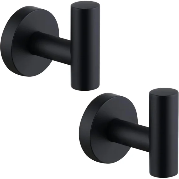 Ruling Atk-194 Round Bathroom Robe Hook And Towel Hook In Stainless Steel