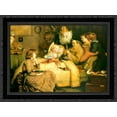 thumbnail image 1 of Ruling Passion 24x19 Black Ornate Wood Framed Canvas Art by Tissot, James Jacques Joseph, 1 of 2