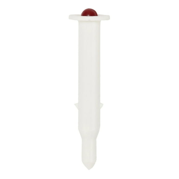 Rulong Bouncing Turkey Timer, Pop-Up Grill Meat Thermometer for Outdoor BBQ, White 0.47 * 1.85 in