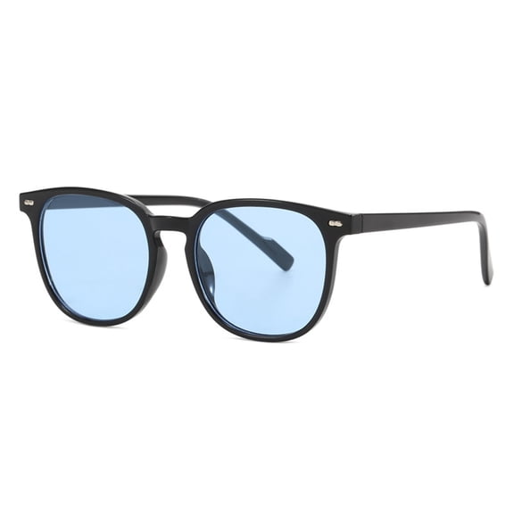 Rulwuck Women's fashionable sunglasses with mirror lenses and UV400 protection