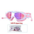 thumbnail image 1 of Rulwuck children's swimming goggles suitable for boys and girls aged 3-15, 2-piece set with anti fog and leak proof anti fog children's goggles and 2025 upgraded design, with ear and nose plugs, 1 of 9