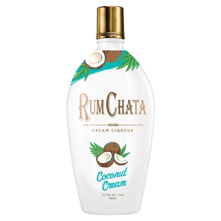 RumChata Coconut Cream Liqueur with Premium Caribbean Rum, 750 mL, 13.75% ABV