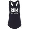 thumbnail image 1 of Rum Is My Valentine Racerback Tank, 1 of 2