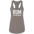 thumbnail image 1 of Rum Is My Valentine Racerback Tank, 1 of 2