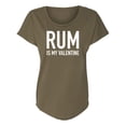 thumbnail image 1 of Rum Is My Valentine Womens Dolman Tee, 1 of 3