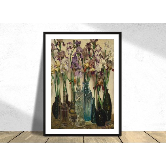 Rum Row Frederick Judd Waugh American Art Flower Illustration Reproduction Retro Kitchen Wall Decor Unframed Paper Print