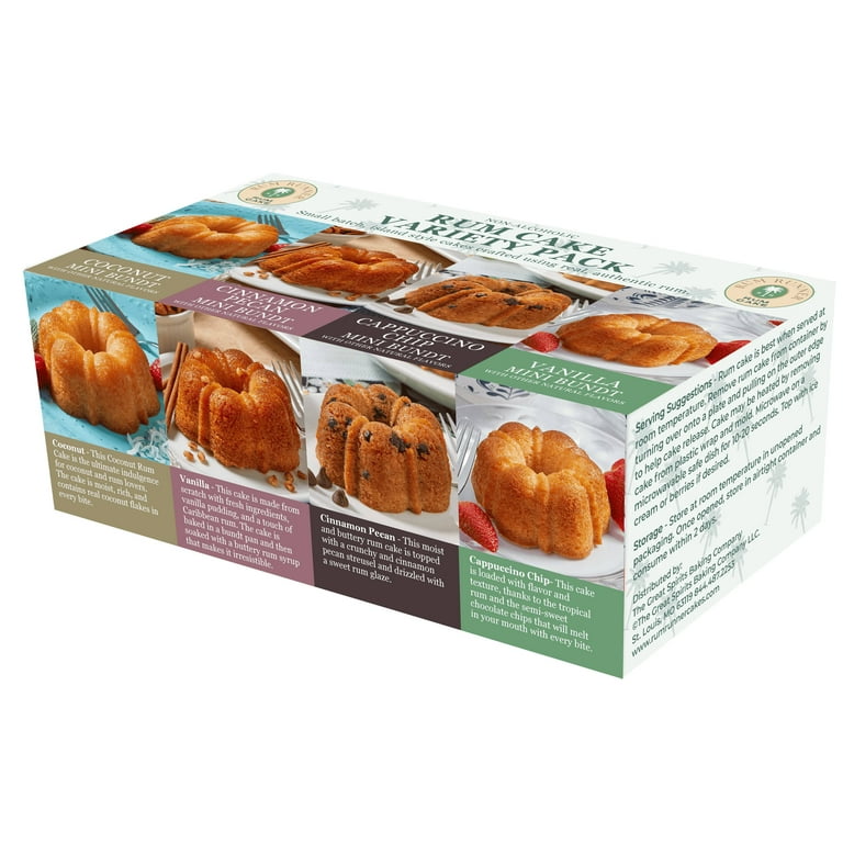 Rum Runner oz Bundt Cake Variety Pack