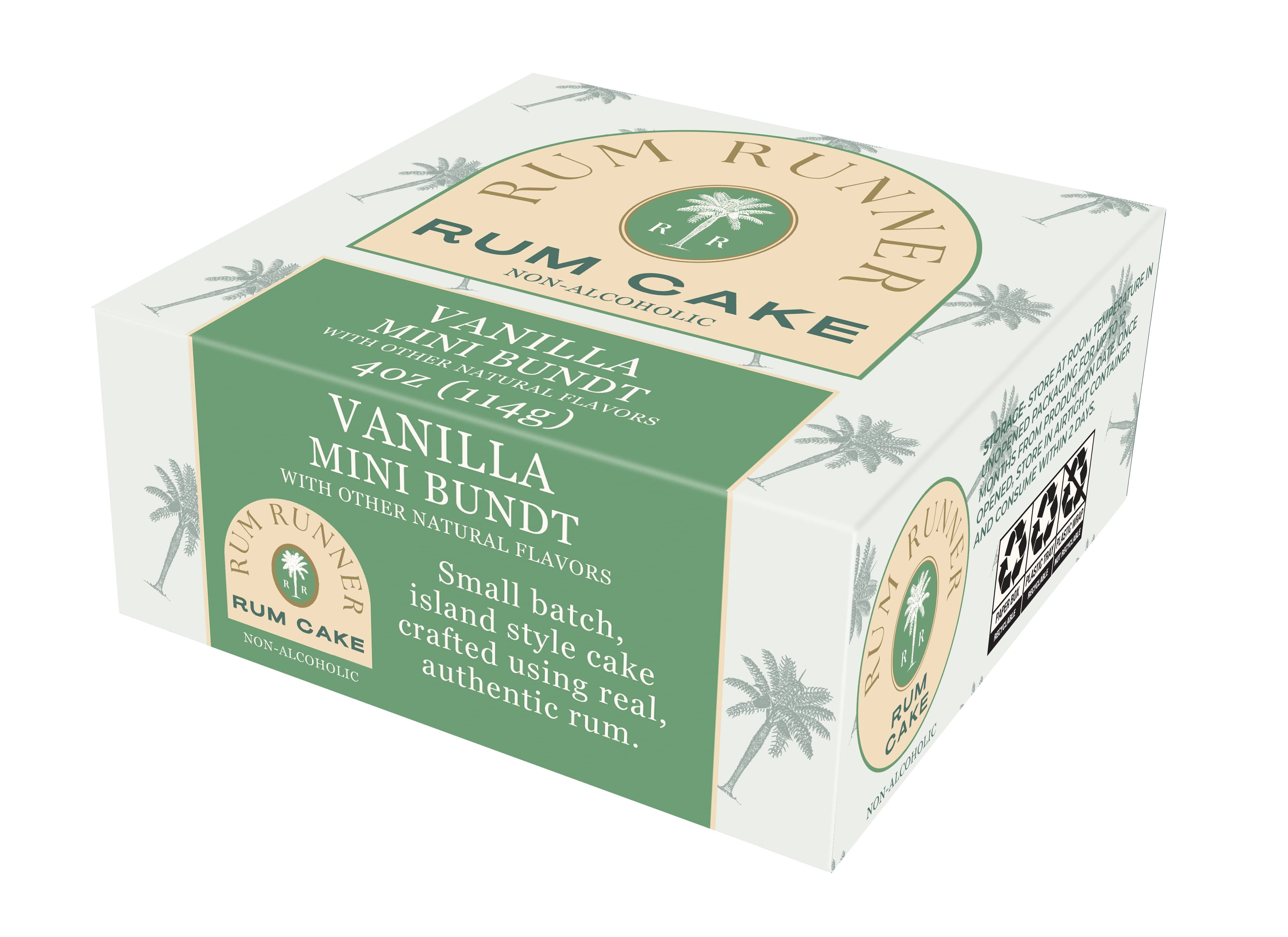 Rum Runner Vanilla 4 oz. Bundt Cake