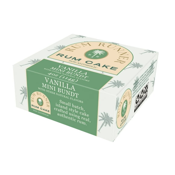 Rum Runner Vanilla 4 oz. Bundt Cake