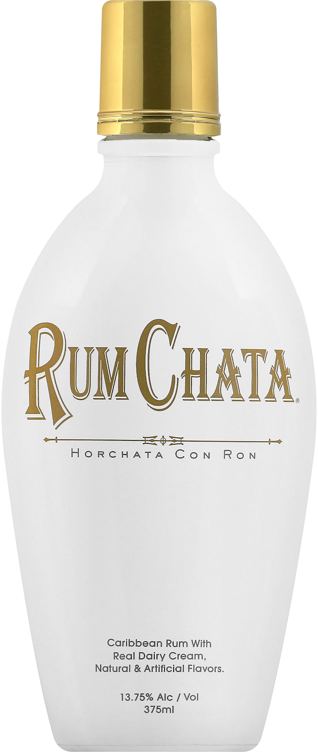 RumChata Original, Made with Premium Caribbean Rum, 375ml Glass Bottle