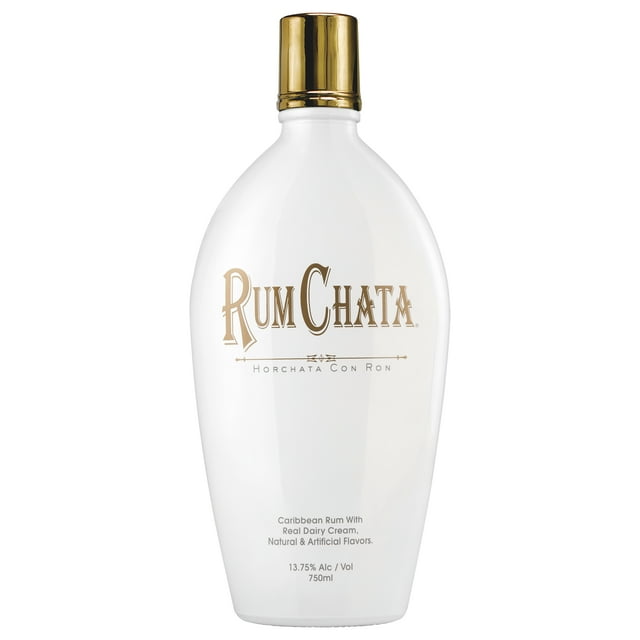 RumChata Original, Made with Premium Caribbean Rum, 750 ml Glass Bottle, 13.75 ABV