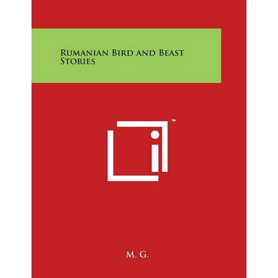 Rumanian Bird and Beast Stories (Paperback)