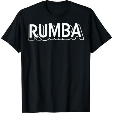Rumba - Bold and Classic Dance Typography Design T-Shirt