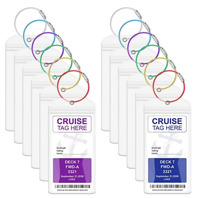 Cruise luggage tags walmart top