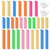 Rumbeast  30Pcs Plastic Food Sealing Clips, Assorted Sizes Bag Clips for Food, Fresh-Keeping Clamp Sealer for Kitchen Snack Bag Keep Food Fresh