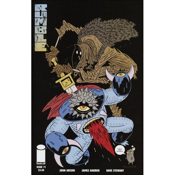 Rumble #11B VF ; Image Comic Book