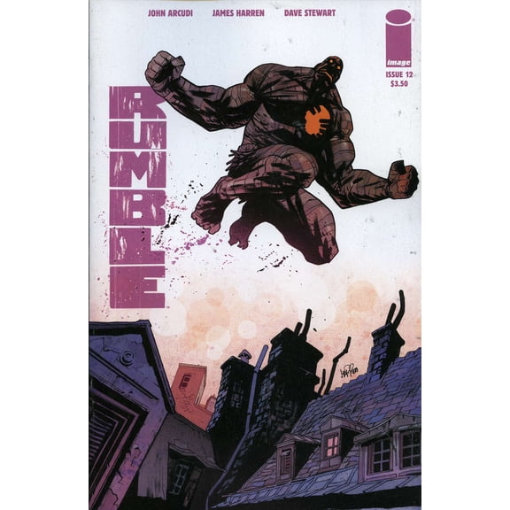 Rumble #12A VF ; Image Comic Book